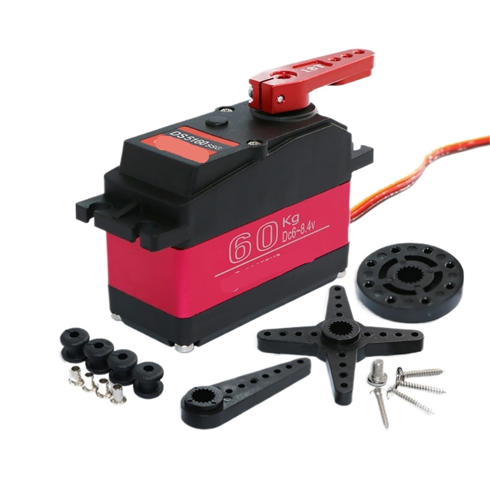 Servo 180 degré couple élevé 80KG DS5180 engrenage métallique RC