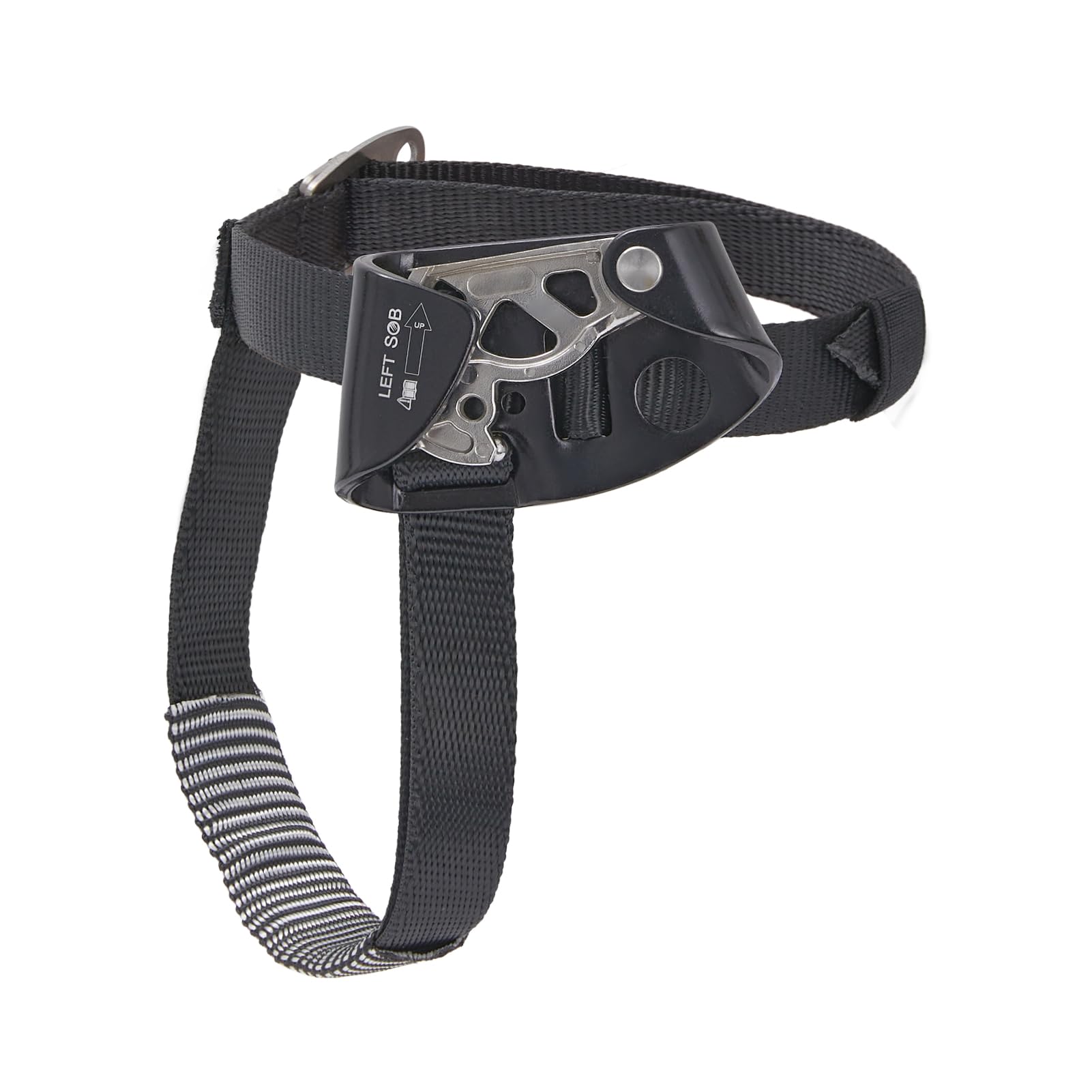 SOB Quick Step Foot Ascender Kletter- und Abseilgerät für Outdoor-Felsklettern, Baumpflege, Bergsteigen - Kompatibel mit 8-13mm Seilen