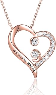 Semicolon Necklace And So She Goes On Semicolon Jewelry Warrior Fighter Semicolon Suicide Prevention Gift