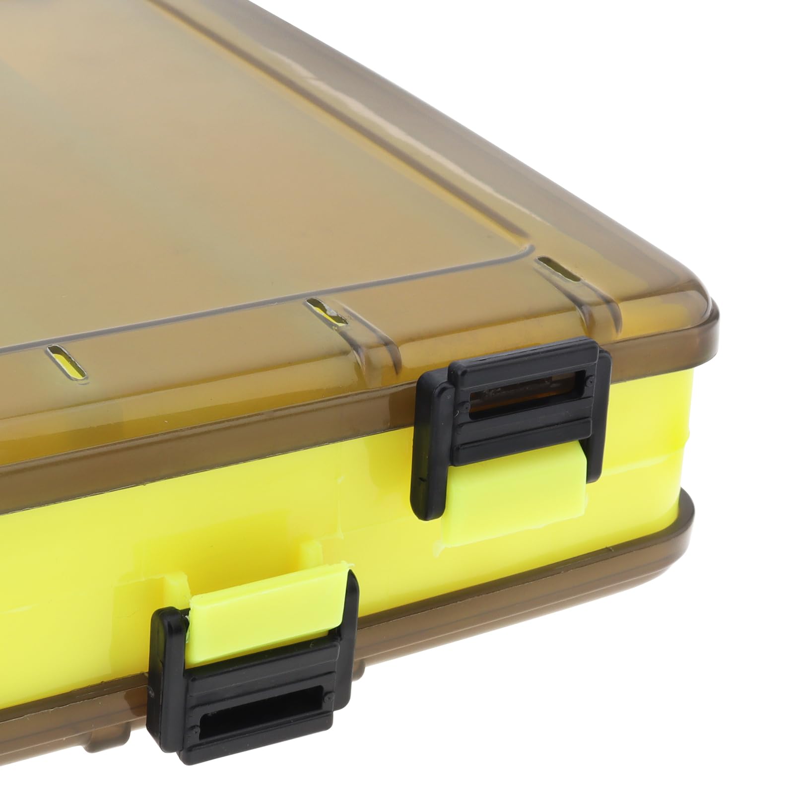 OriGlam Boîte De Rangement 20 Compartiments Réglables – Pour Pêche, Vis, Perles – Plastique Transparent – Protection Antirouille