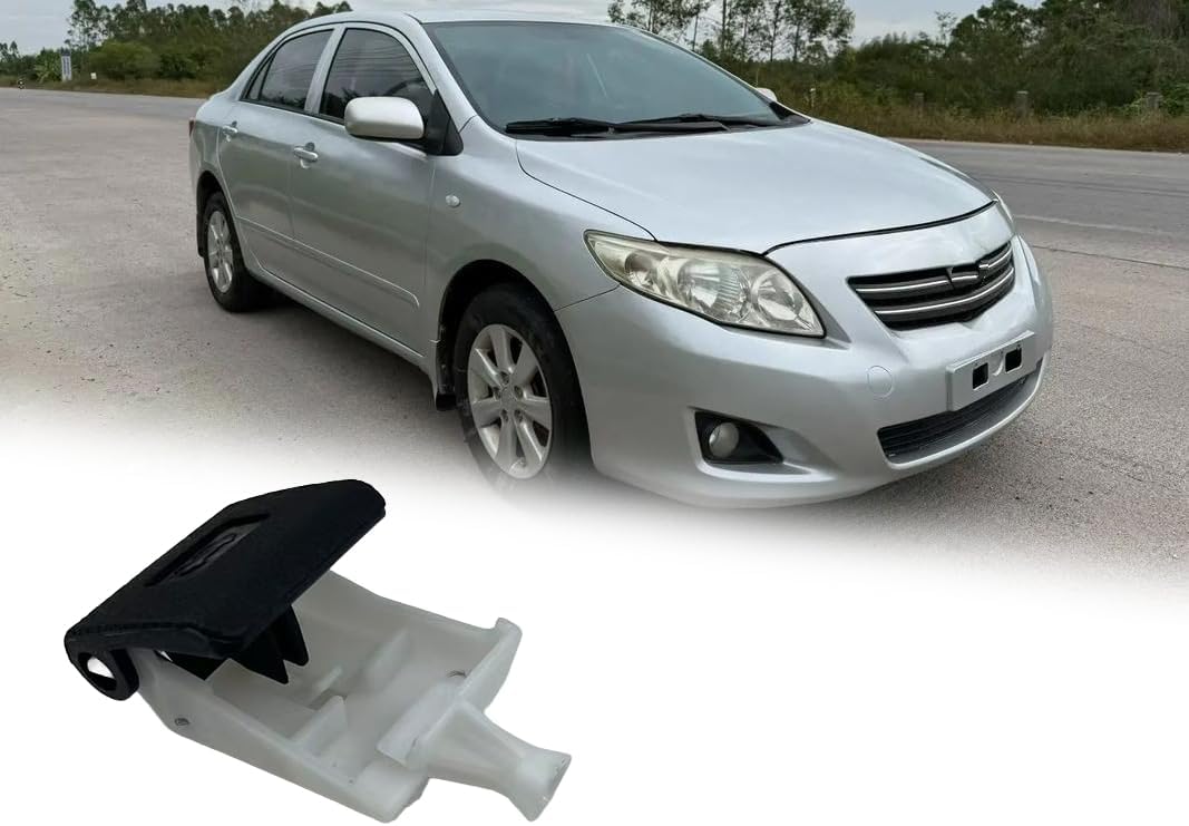 Front Hood Latch Release Lever Handle 5360152010, Black | Compatible with Toyota Corolla 2007-2023