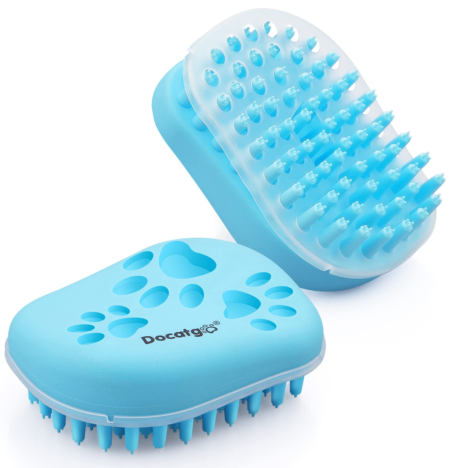 Docatgo Dog Cat Puppy Bath Brush