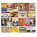 6 pcs Retro Vintage Tin Signs, Wall Metal Posters Plaques, Home Bar Garage Man Cave Decor, 8'x12'/20x30cm