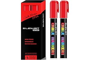 Christmas Red Chalk Markers 2 Pack