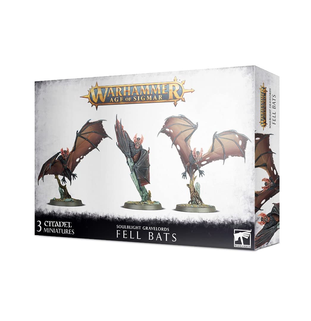 Warhammer AoS - Soulblight Gravelords Fell Bats