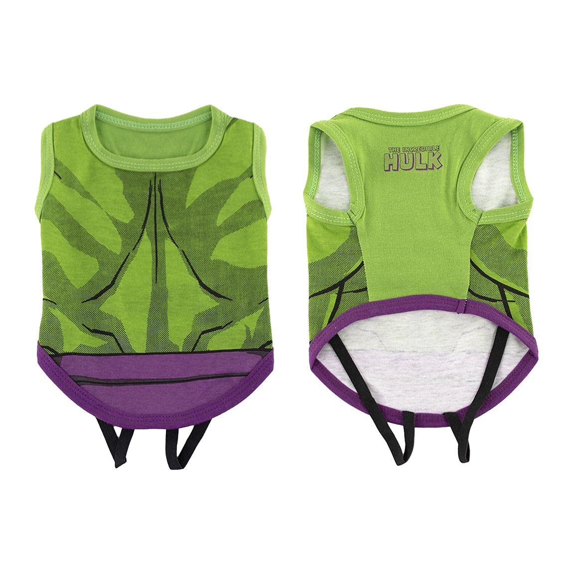 CERDÁ LIFE'S LITTLE MOMENTS Marvel Dog clothes and cat clothes. Hulk dog clothes for small dogs with Official Disney Marvel Licensed