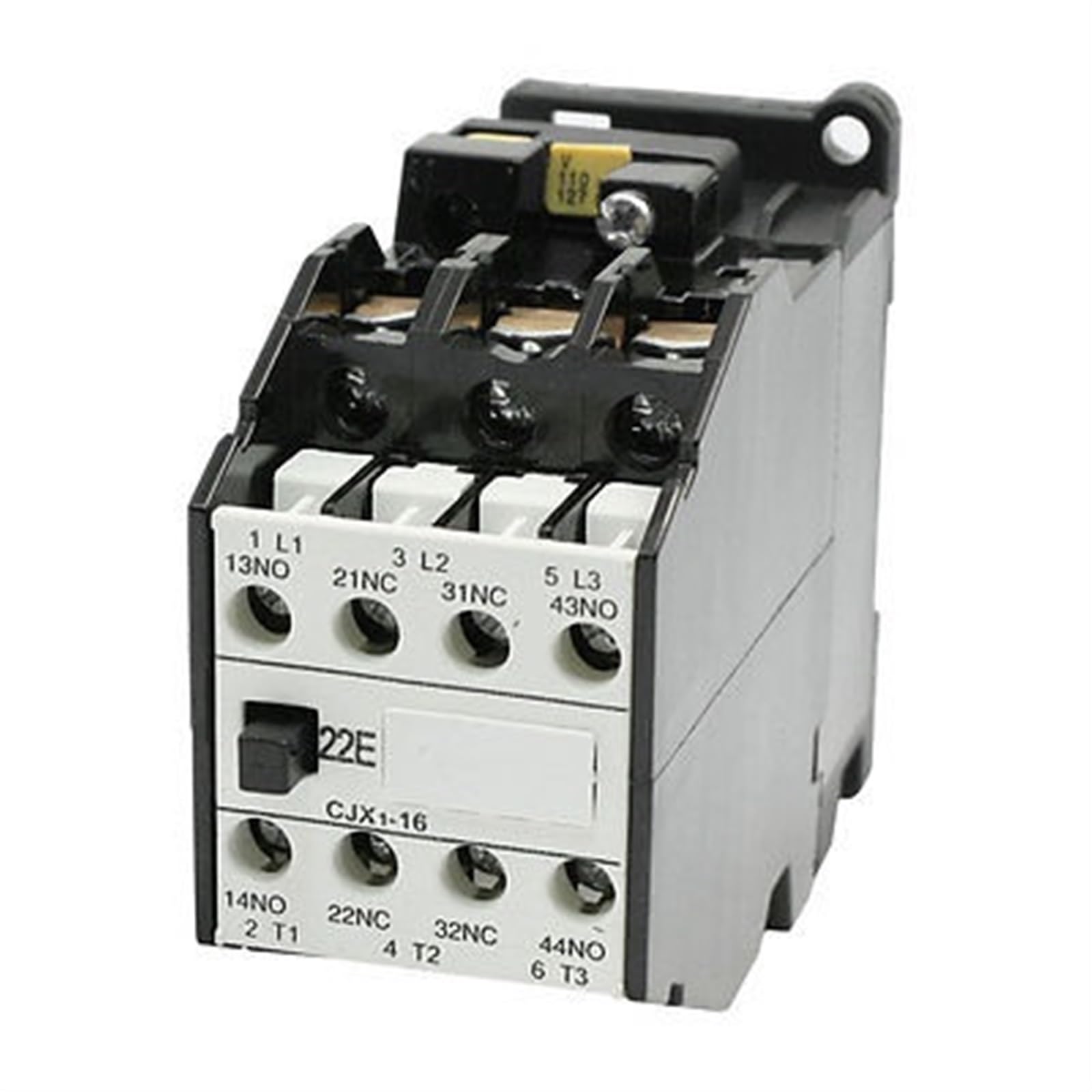 Contactor de CA de 4 polos 2NO 2NC con bobina robusta de 110V CJX1-16A 2