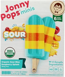 Organic Sour Electric Punch Pops, 6.72 FZ