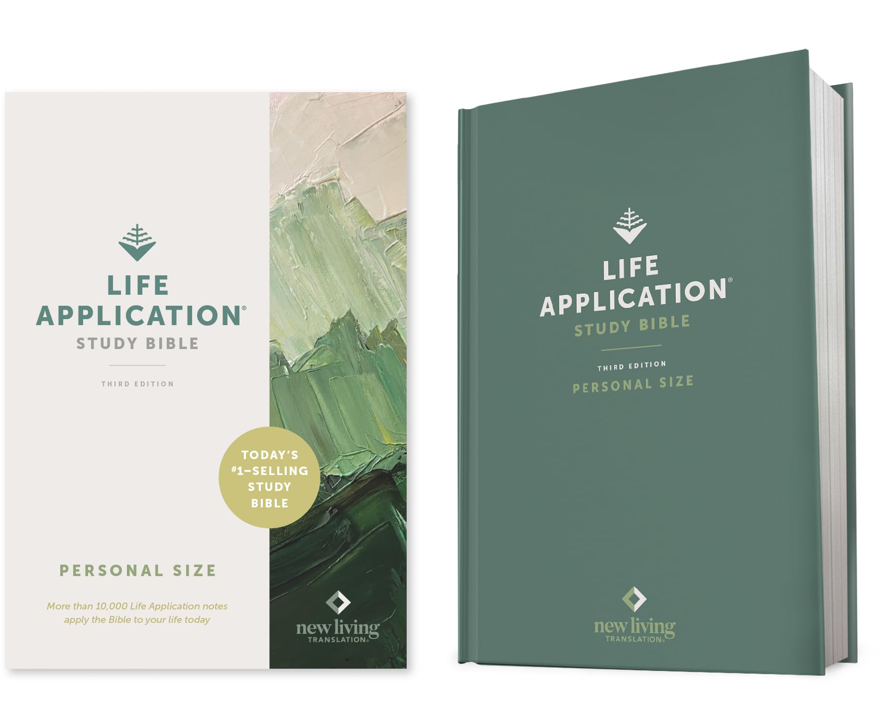 NLT Life Application Study Bible, Third Edition, Personal Size (Hardcover, Red
