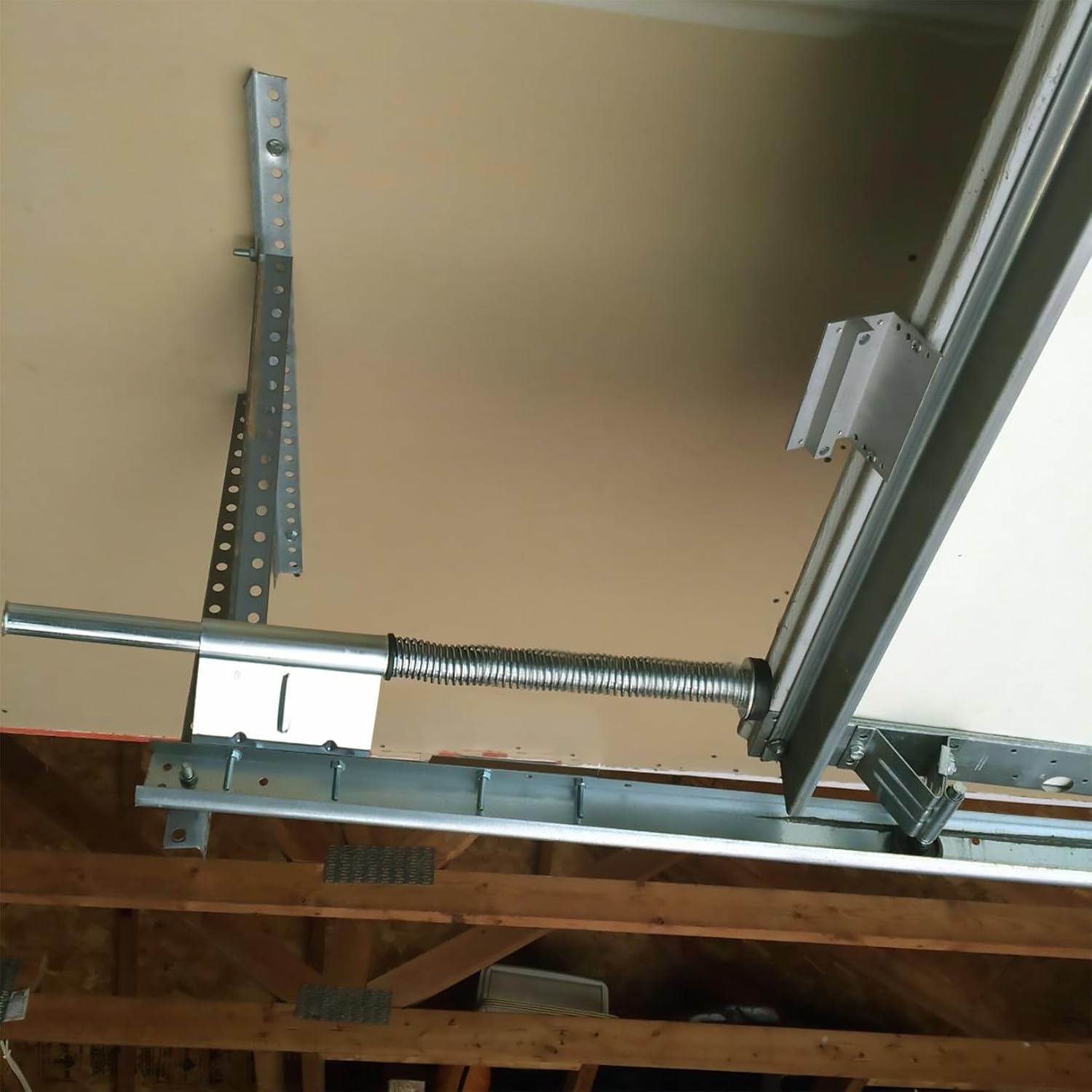 LAJIAOZ Pair of 27" Garage Door Plunger Bumper Pusher Spring Left and Right Garage Door Opener System Parts