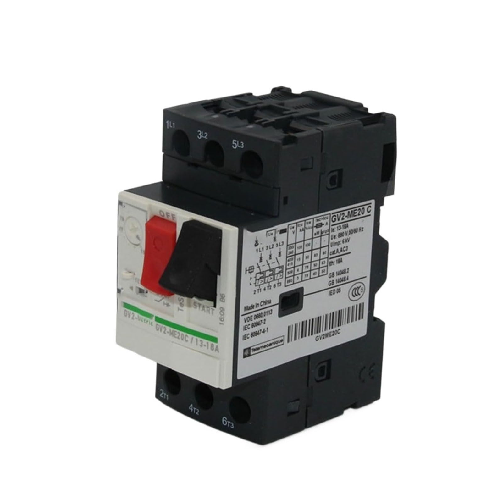 2RD58I8PM GV2-ME20C 13-18A Motor Circuit Breaker