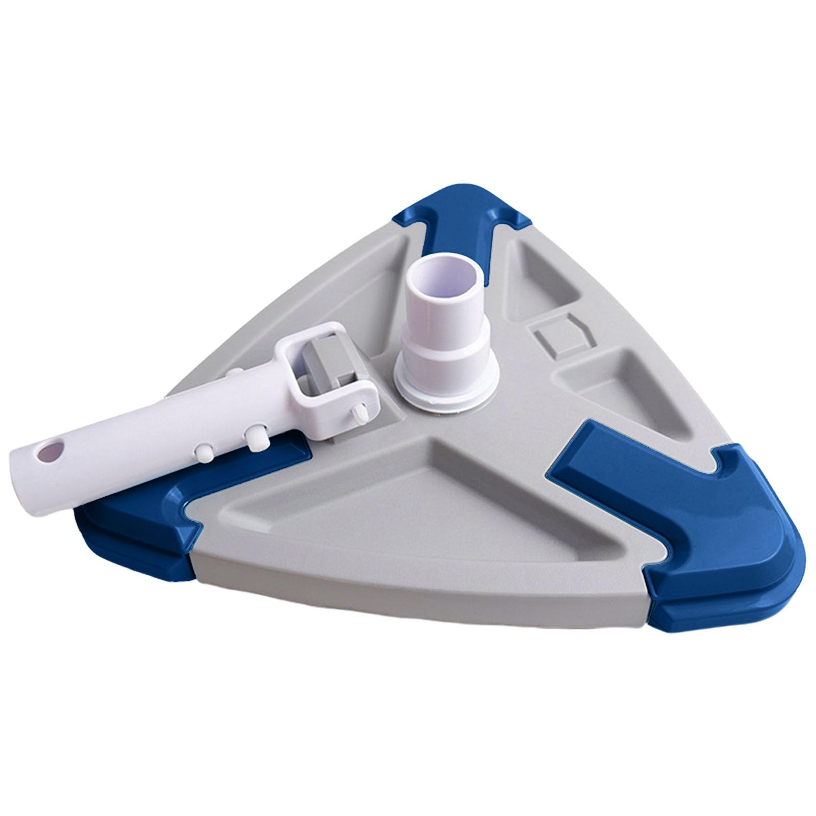 Cabezal triangular para aspiradora de piscina, cepillos para limpiar suelos de pared, cepillos de limpieza