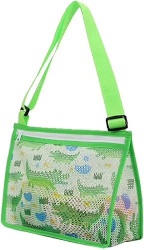 Bolsa de playa de juguetes, bolsa de colección, bolsa de malla pequeña de juguetes para niños y niñas