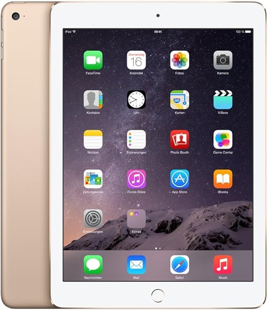2014 Apple iPad Air 2 (9.7-inch, WiFi, 64GB) - Gold (Renewed)