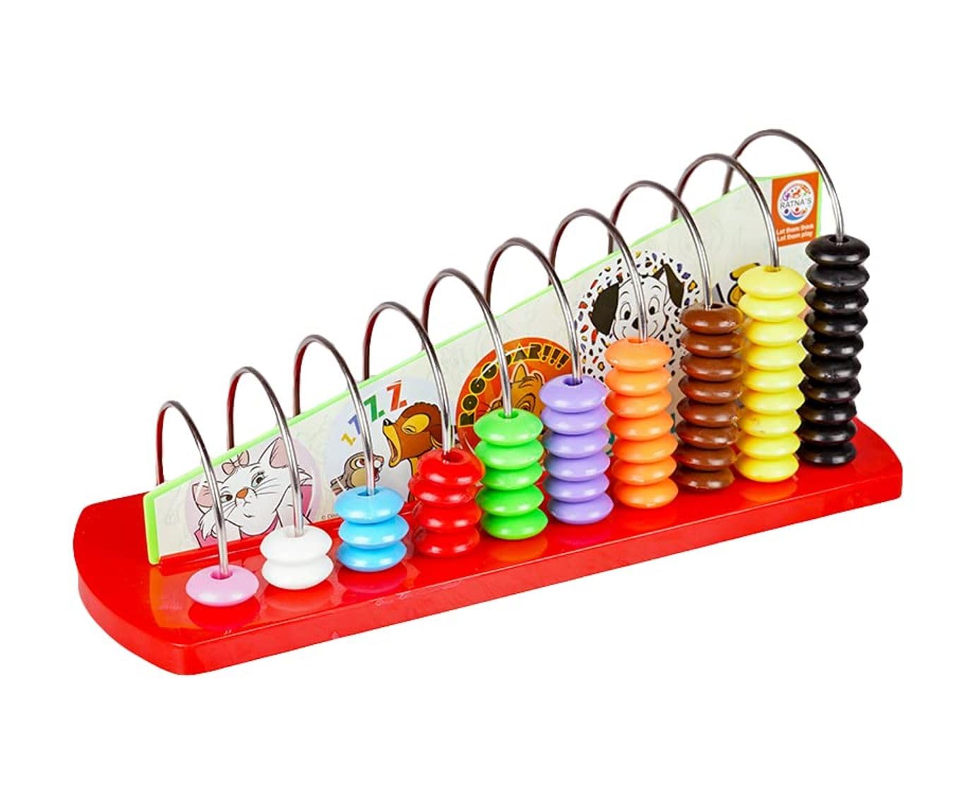 BKDT Marketing Educational Abacus 10 Rods for Kids Early Math Skills for Kids to Learn to Count, Add & Subtract with Colourful Beads - Mathematics Tool kit -Abacus Toys for Kids - Abacus 10 Rods (B0D8J6CKCQ) Amazon Price History, Amazon Price Tracker