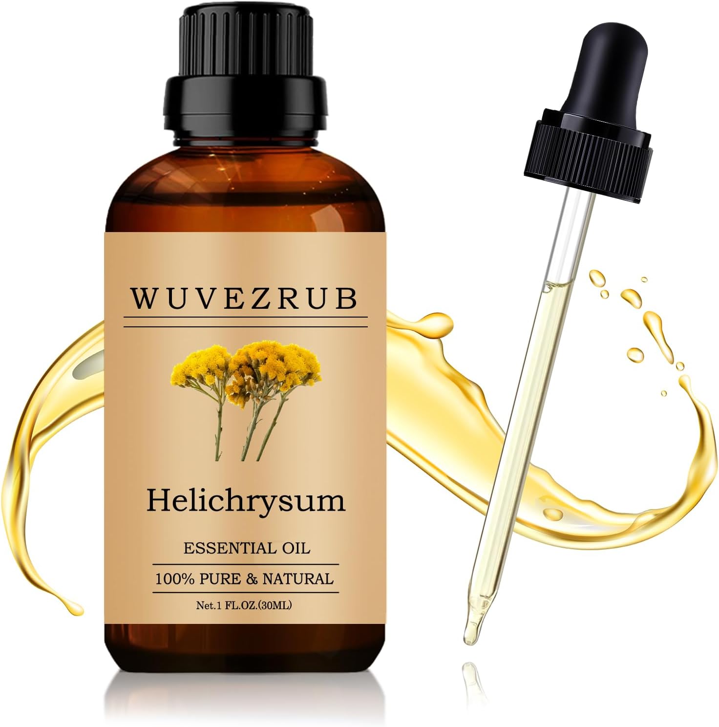 Helichrysum Essential Oil 30ML - 100% Pure and Natural Oils for Aromatherapy Diffuser - 1 Fl Oz/Helichrysum