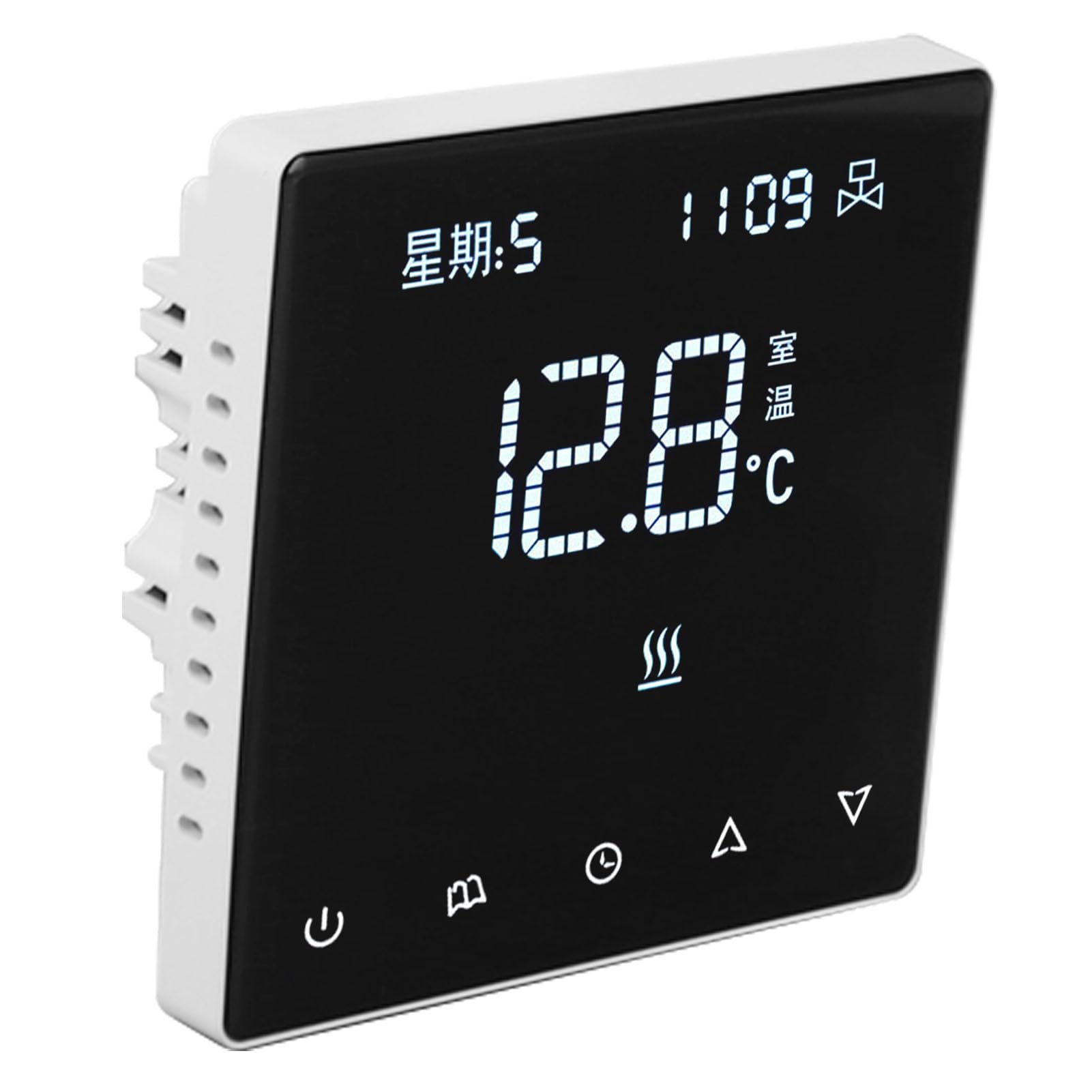 Fdit Inteligentny Termostat WiFi z komunikacją bezprzewodową WIFI485 do Sterowania klimatyzacją domową i Ogrzewaniem Podłogowym 5-45°C