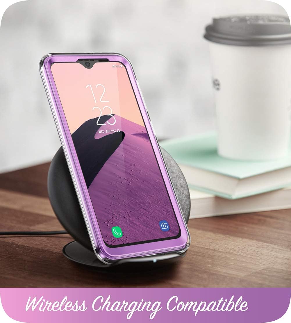 i-Blason Cosmo Series Case for Galaxy A10e, Slim Full-Body Stylish Protective Case with Built-in Screen Protector (Ameth)