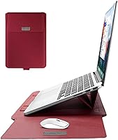 Vista 10 de Funda tipo manga de 13-14 pulgadas para MacBook Pro 2016-2020/Surface Laptop 2017/Book 3 de 13.5", bolsa delgada para laptop de 13-14" Lenovo Dell