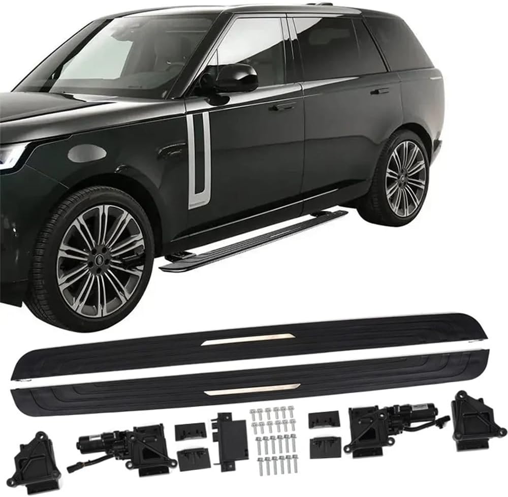 Deployable Power Electric Running Board Side Step Pedal Foldable Nerf Bar Aluminium Fits for LR Range Rover L460 LWB 2023 2024 2025 A
