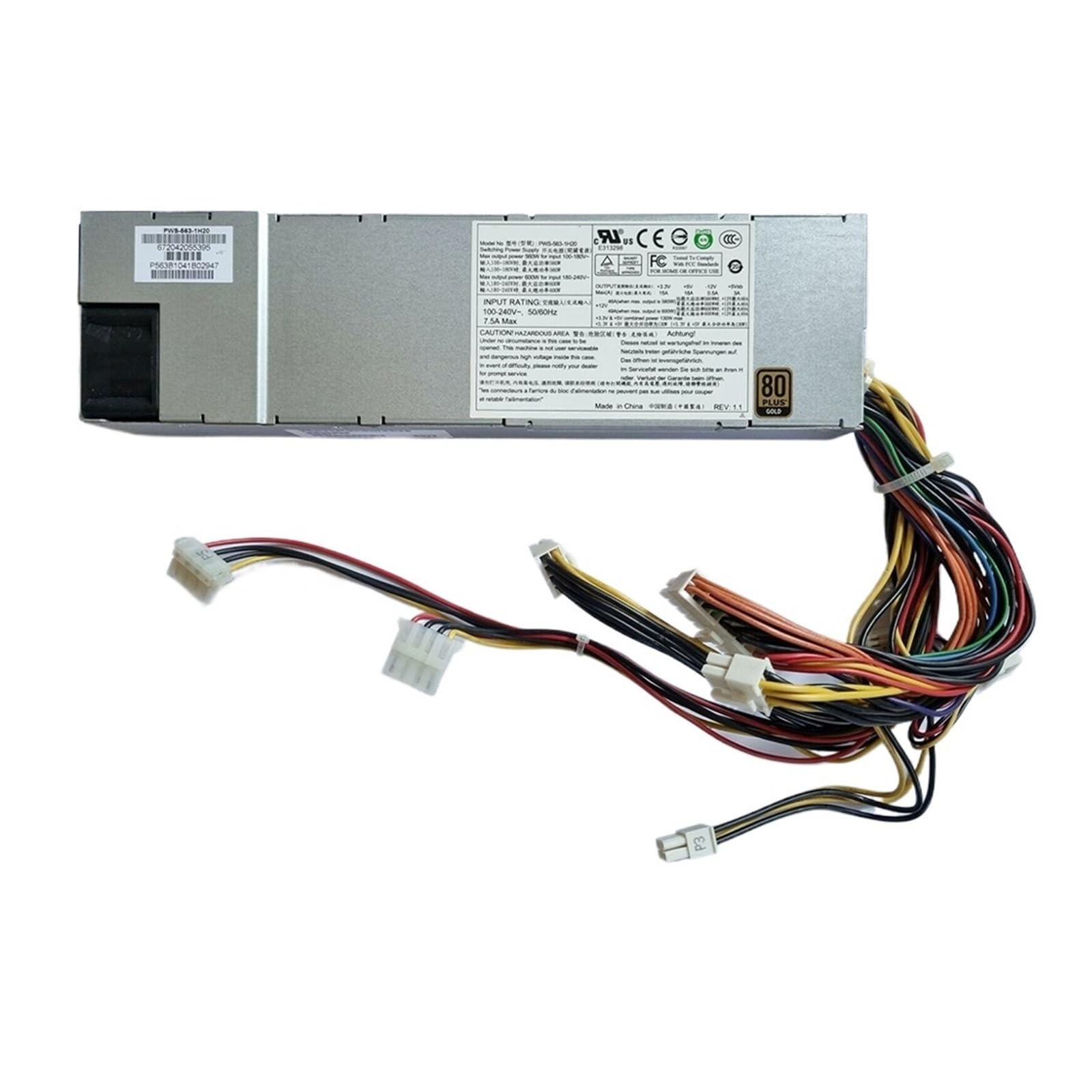 TSCFHGQI PWS-563-1H20 600W Power Supply