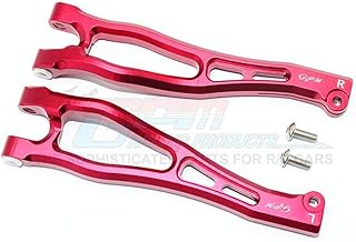 4pc Set Aluminum Front Upper Arms ARRMA 1/8 Kraton/Outcast/Notorious/Talion 6S BLX by GPM (red)