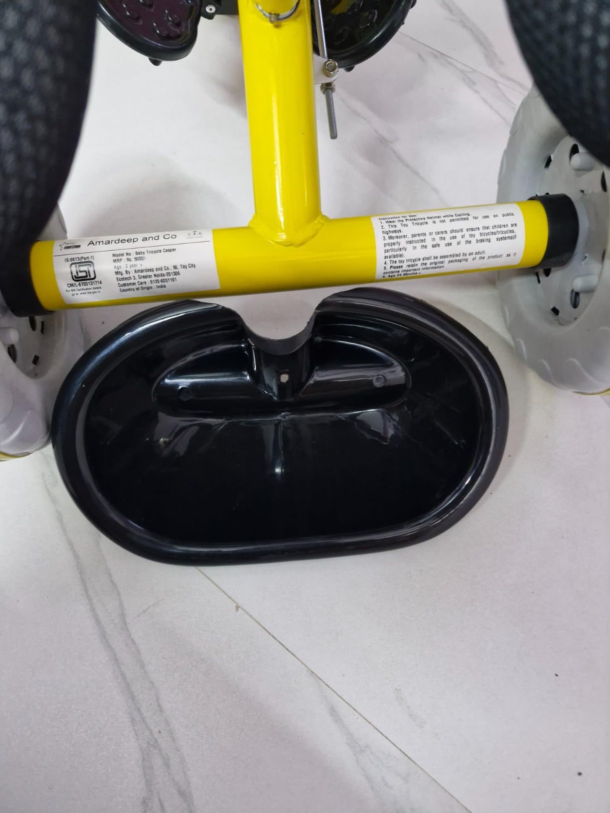 Amardeep Plug N Play Kids/Baby Casper Tricycle with Adjustable Parental ...