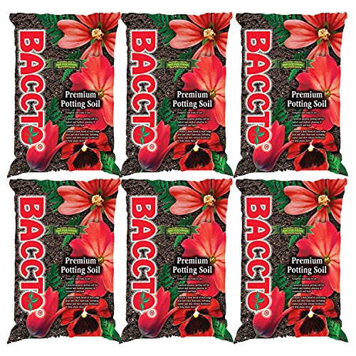 Michigan Peat All Purpose Premium Potting Soil 50 Pounds 6 Pack