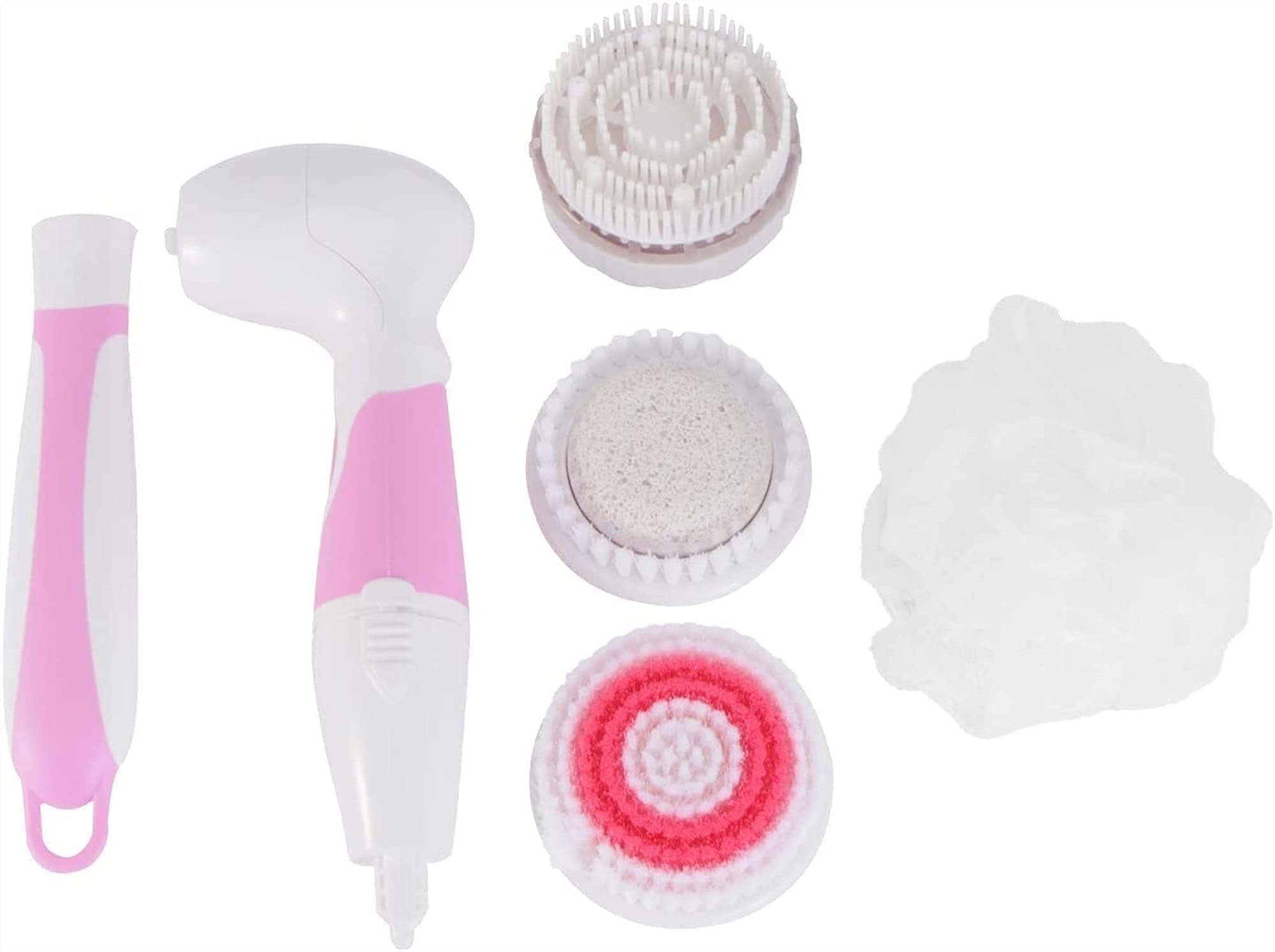 GeRRiT Cepillo de baño eléctrico Masaje Cepillo de espalda Cepillo de ducha con mango largo for mujeres Hombres Ancianos