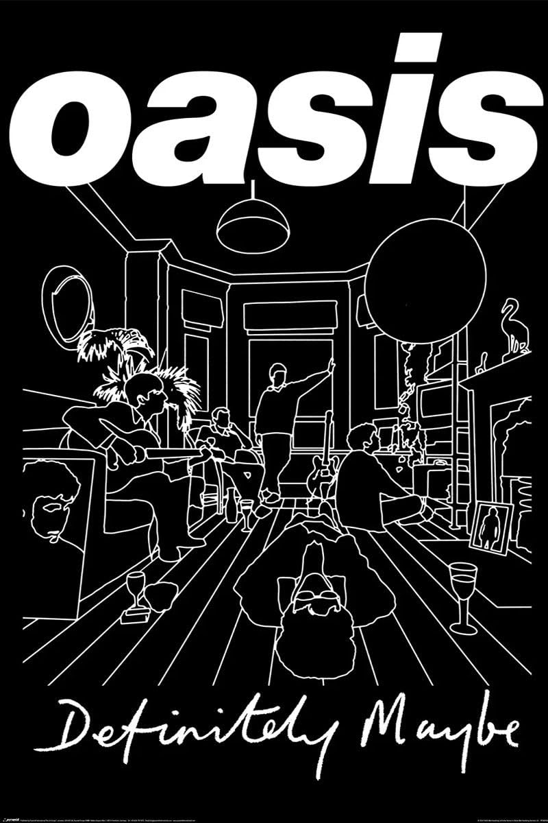Grindstore Oasis Definitely Maybe Art Maxi Poster - Laminated