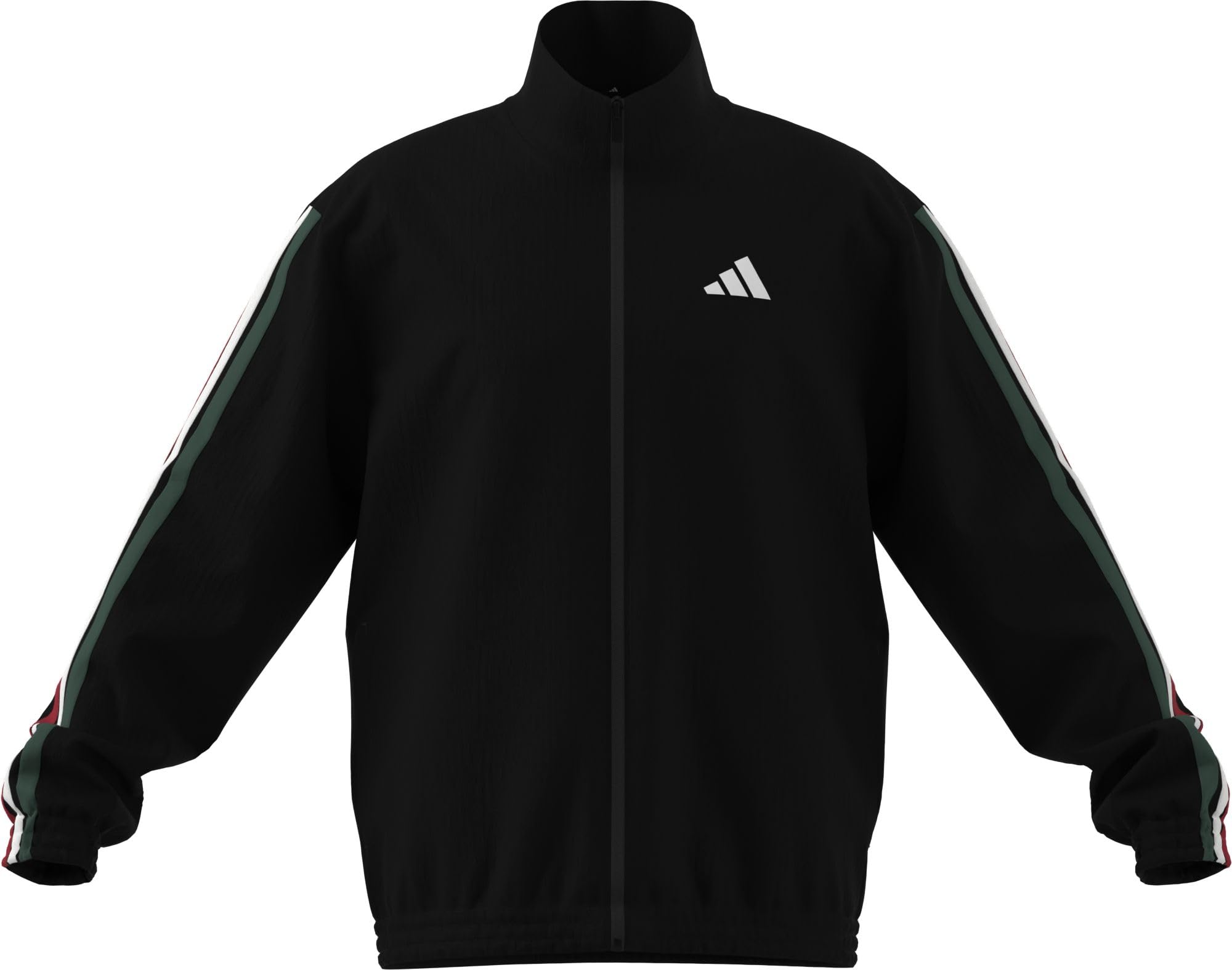 Adidas Sportswear Men'S Essentials 3 Stripes Woven Tracksuit Top - Black