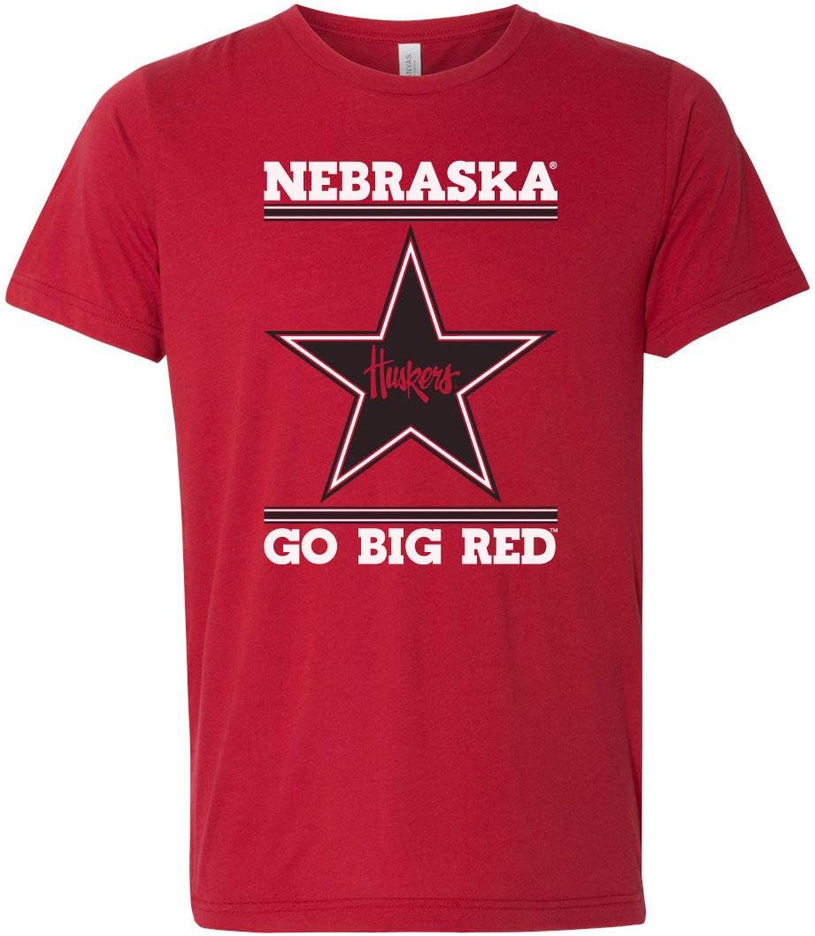 CornBorn Premium Nebraska Shirts - Super Soft Script Huskers Shirts