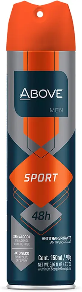 Above Desodorante Aerosol 150Ml Men Sport