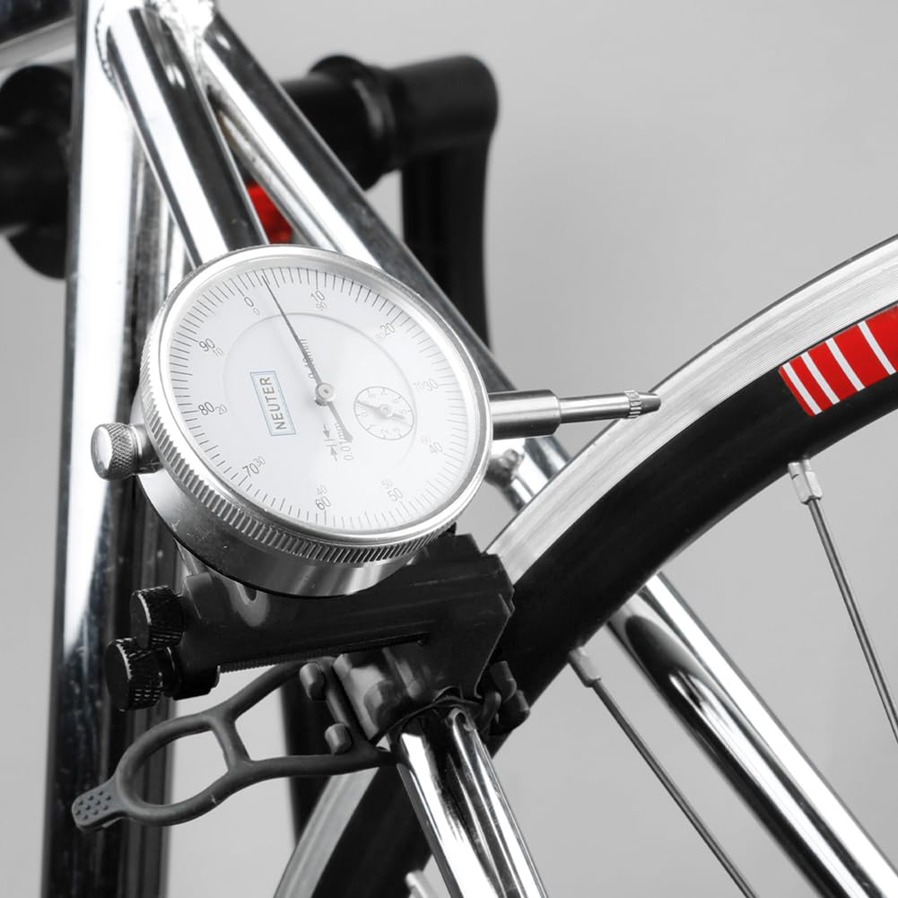 HTU Fahrradfelgen-Ausrichtständer – Praktisches Werkzeug zur Radspeichenjustierung, Wartung, MTB-Bike-Reparatur und Fahrrad-Equipment-Black BT110A-10PCS