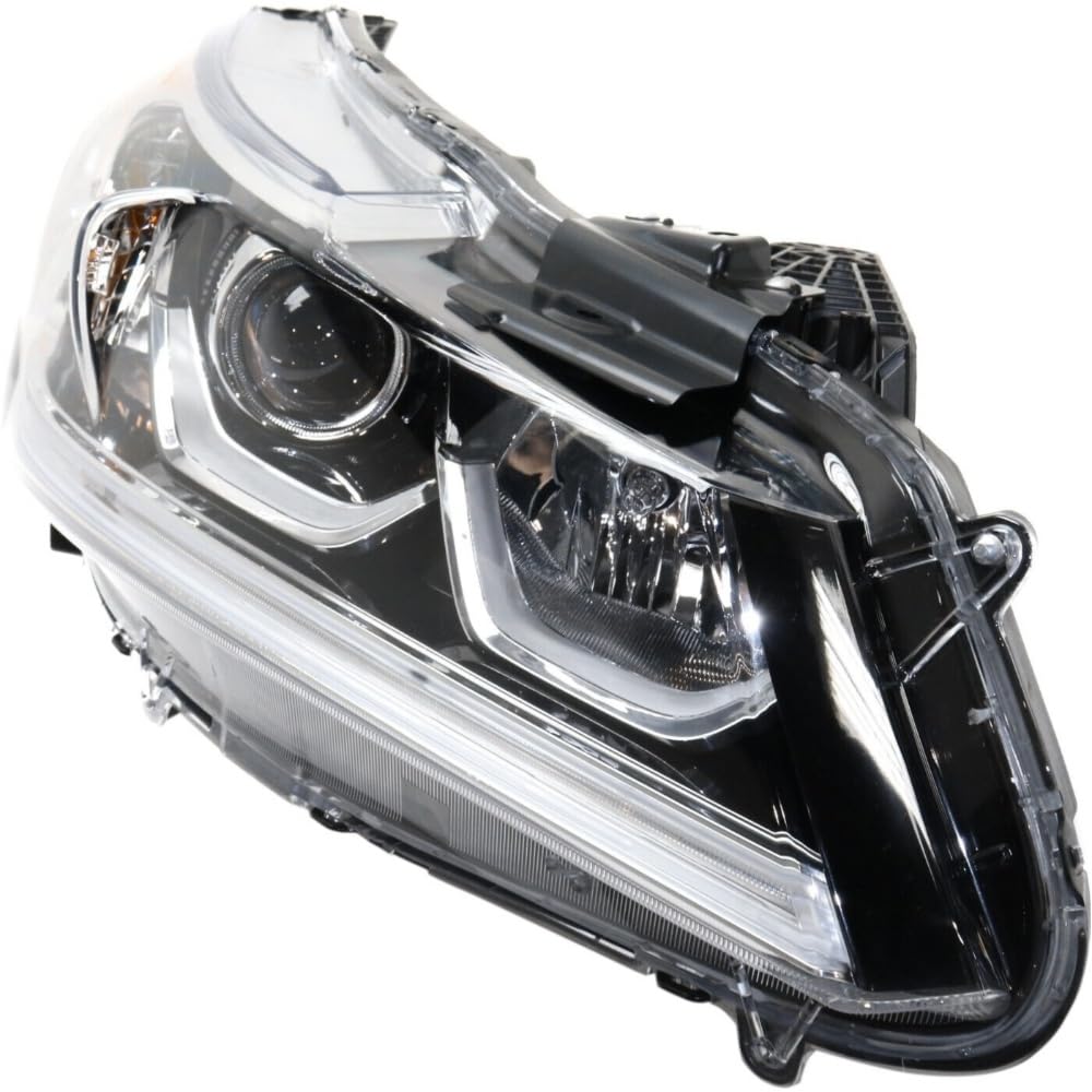 Amazon.com: 6JUEBING6 Headlight Halogen Passenger Side Clear Lens 