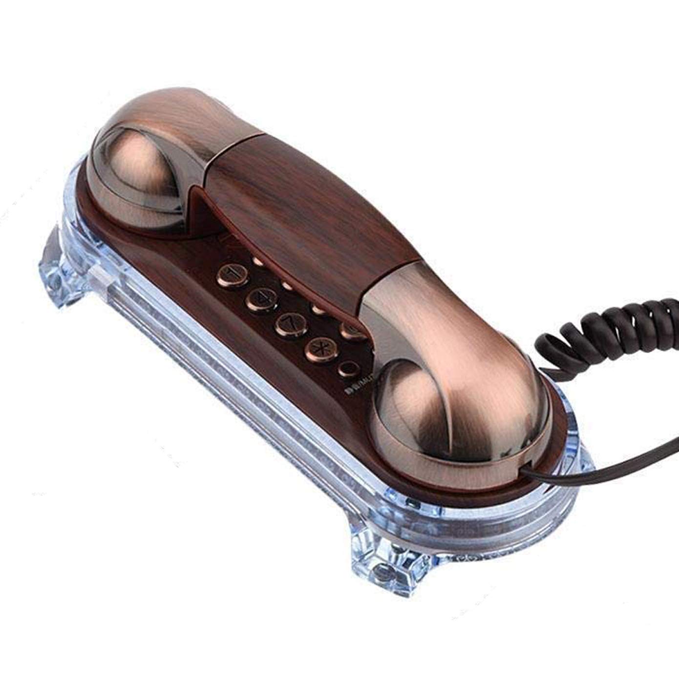 MEZON Landline Caller ID Telephone Corded Phone KX-T333 / KX-T555 / KX-T777 CID for Home Office Hotel (Multi Color) (KX-T777)