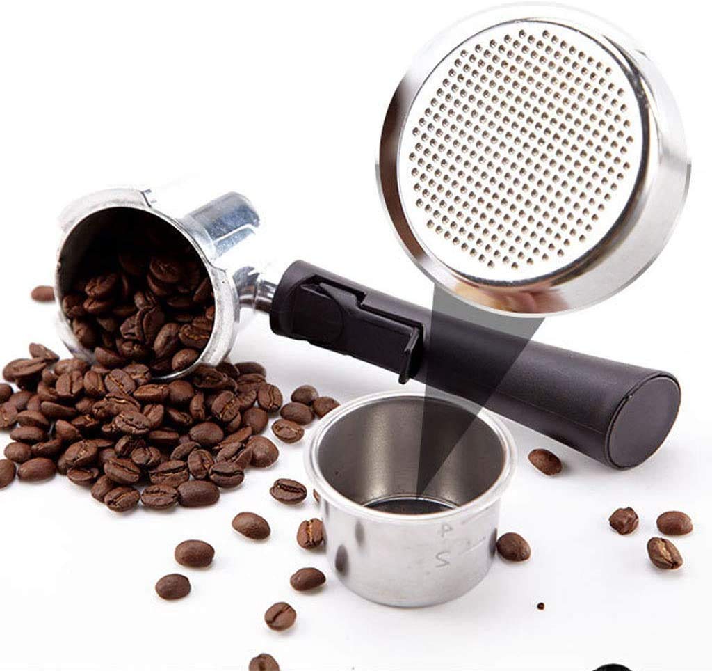 Cafetera Cafetera Espresso Cafetera Espresso Cafetera Espresso y Capuchino con Espumador de Leche Cafetera Espresso con Vaporizador Negra