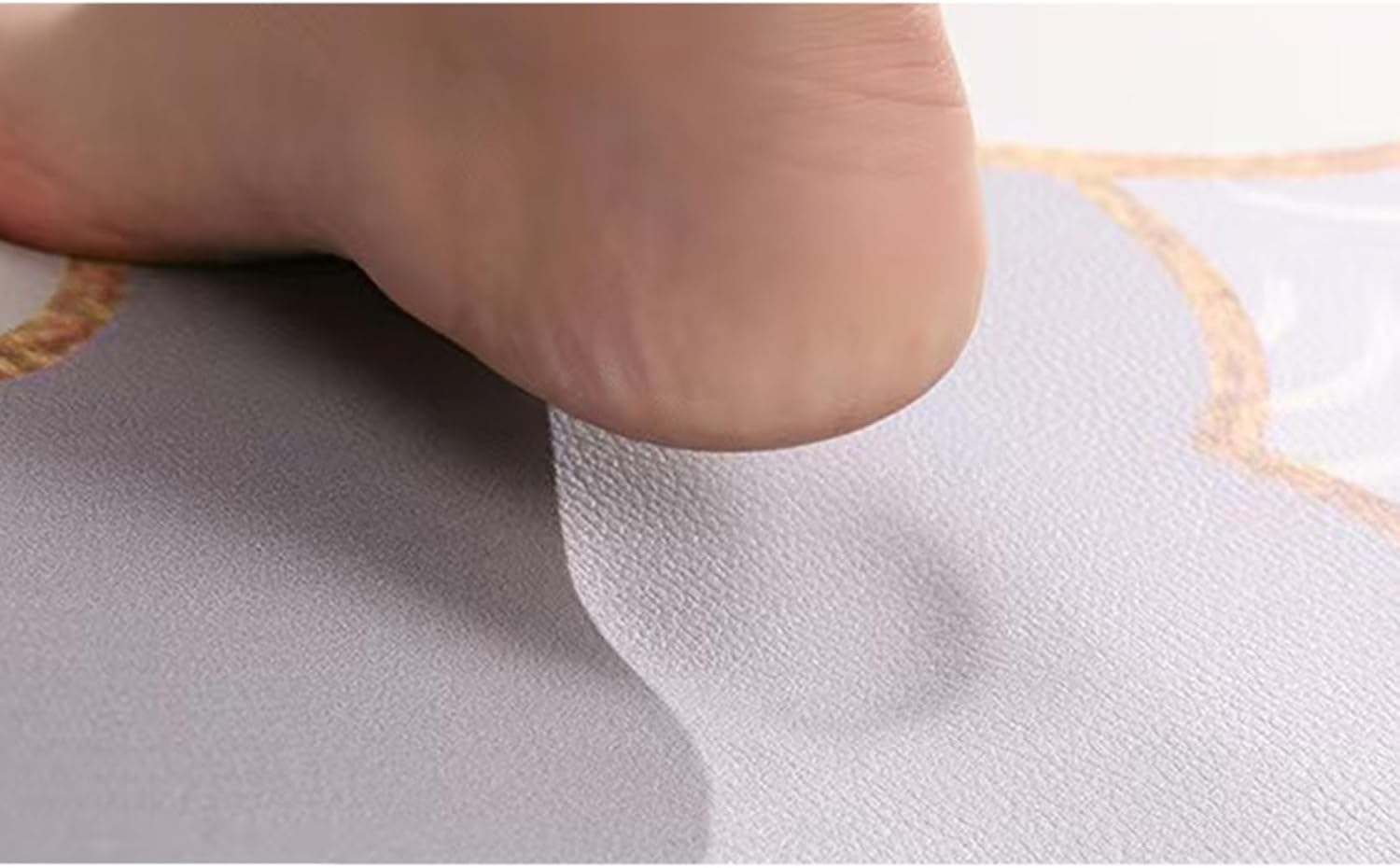 [HOG6] 水や油汚れを気にしない 拭ける キッチンマット 撥水加工 モダン 50*80cm 台所低反発マット PVCロング床マッ