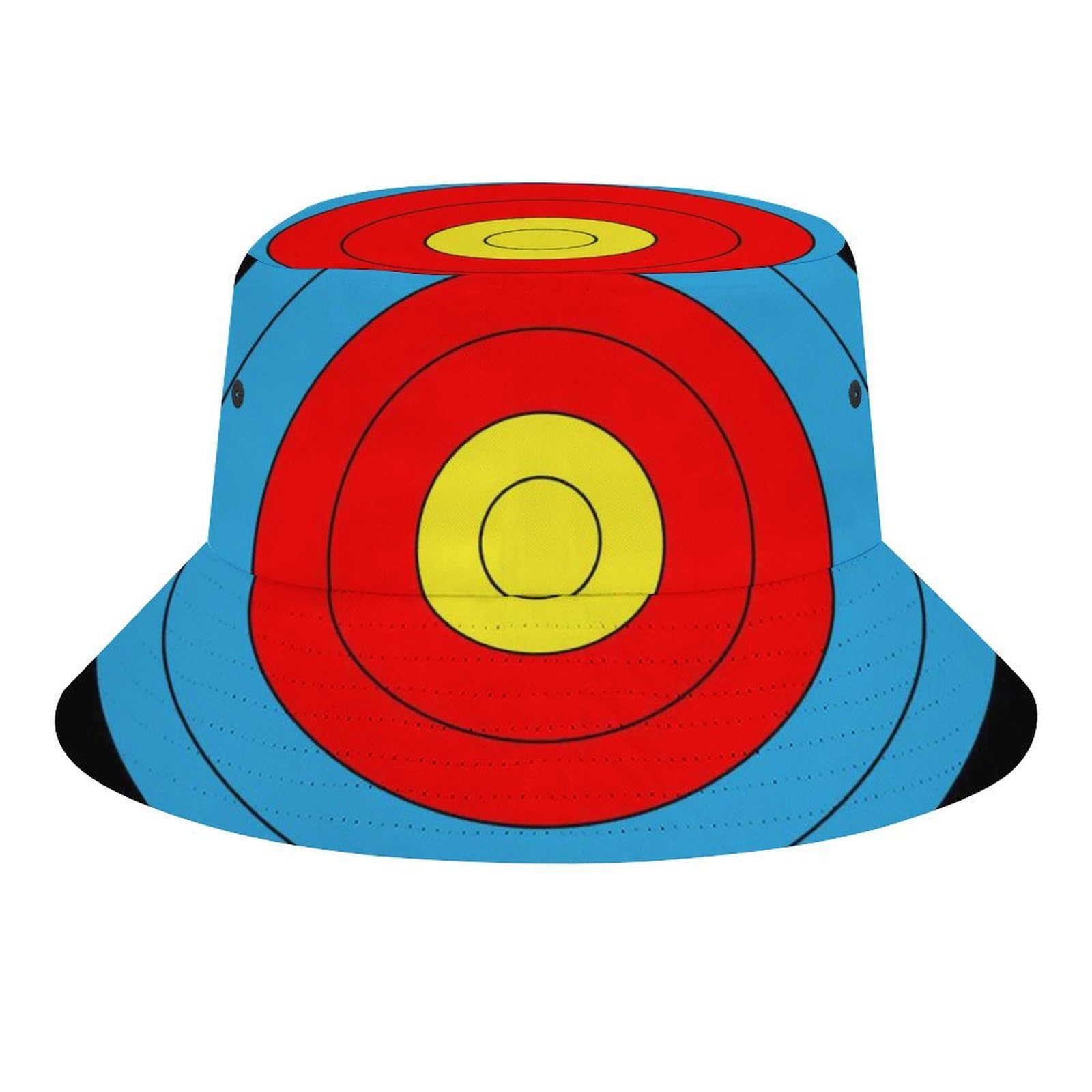 Lurnise Men‘S Sun Hats Archery Targets Women's Bucket Hats Fisherman Hat Outdoor Cap Multi
