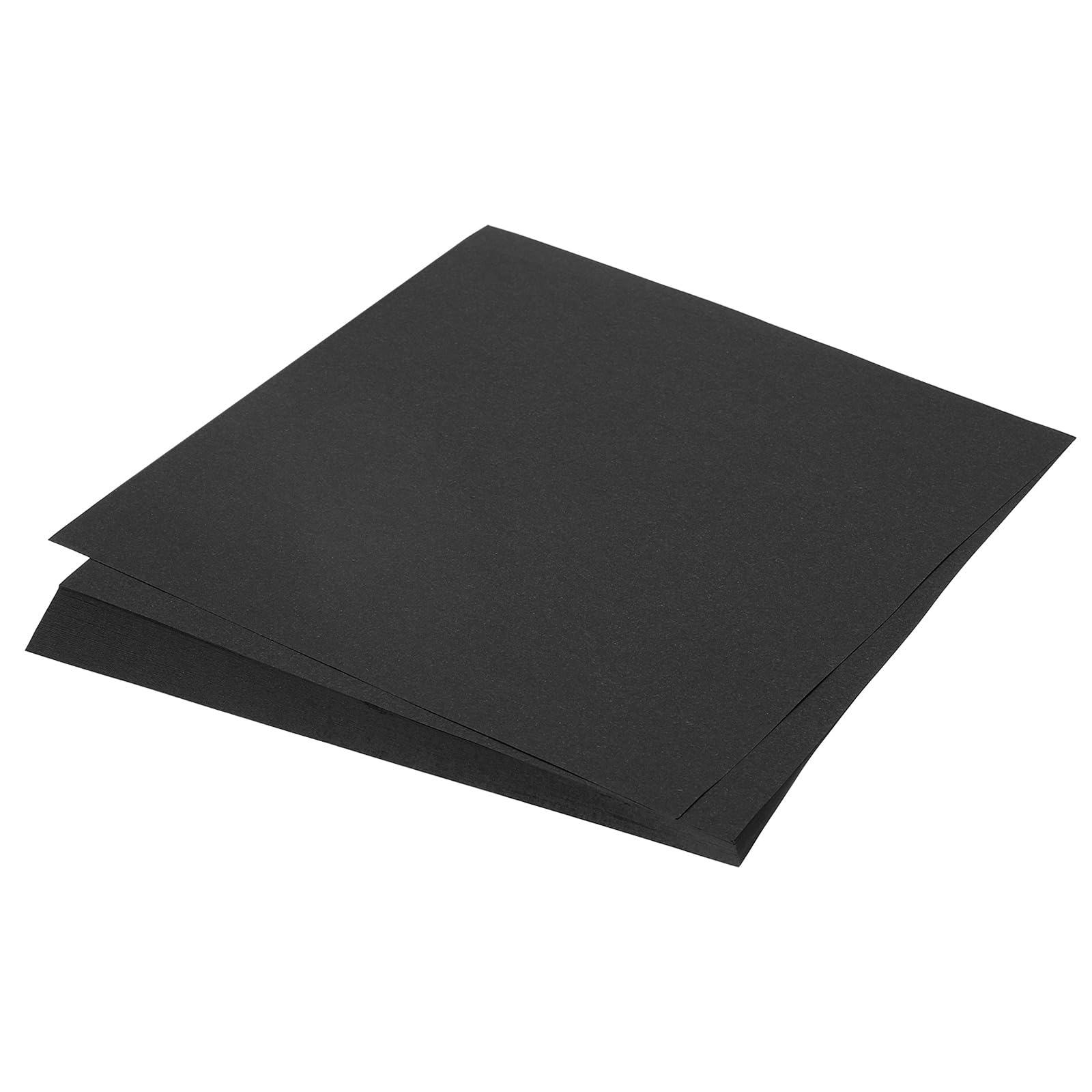 sourcing map 75 Sheets Origami Paper Double Sided 10x10 Inch(25x25cm) 70GSM Origami Paper Square Sheet Easy Fold for Beginners DIY Arts Crafts Projects, Black