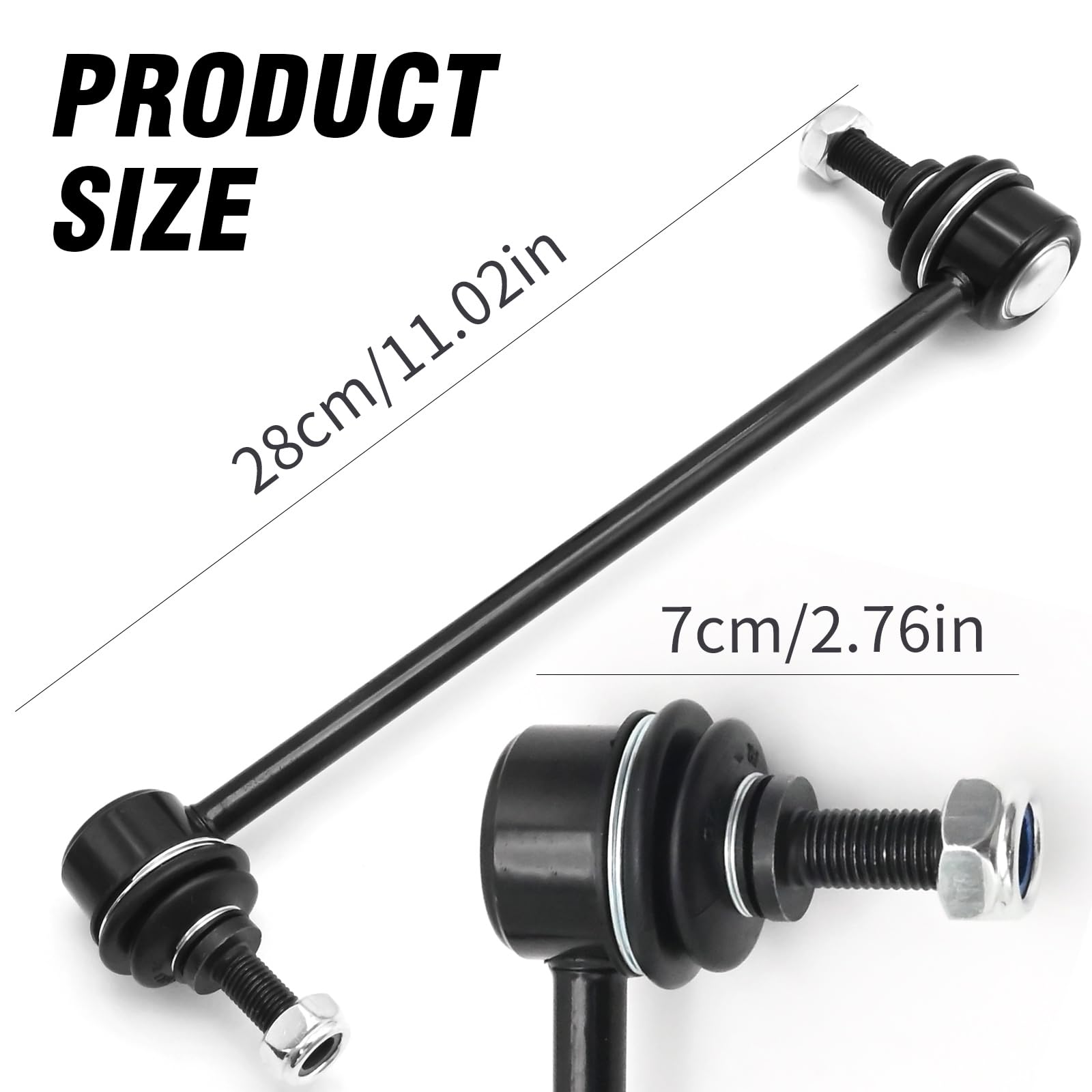 MAZDA BONGO FRONT STABILISER DROP LINK (SINGLE) LONG LIFE (ALL MODELS) - Mazda Bongo