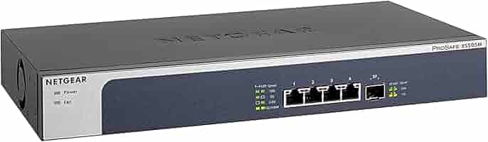 NETGEAR ProSafe XS505M 10G 5ポートスイッチングハブ Amazon.com: NETGEAR 5-Port 10G Multi-Gigabit Ethernet