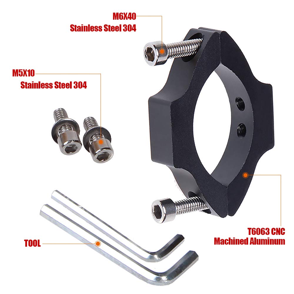 Support De Montage Pour Phare Moto - Aluminium Inoxydable - Universel Scooters, VTT & Trottinettes électriques