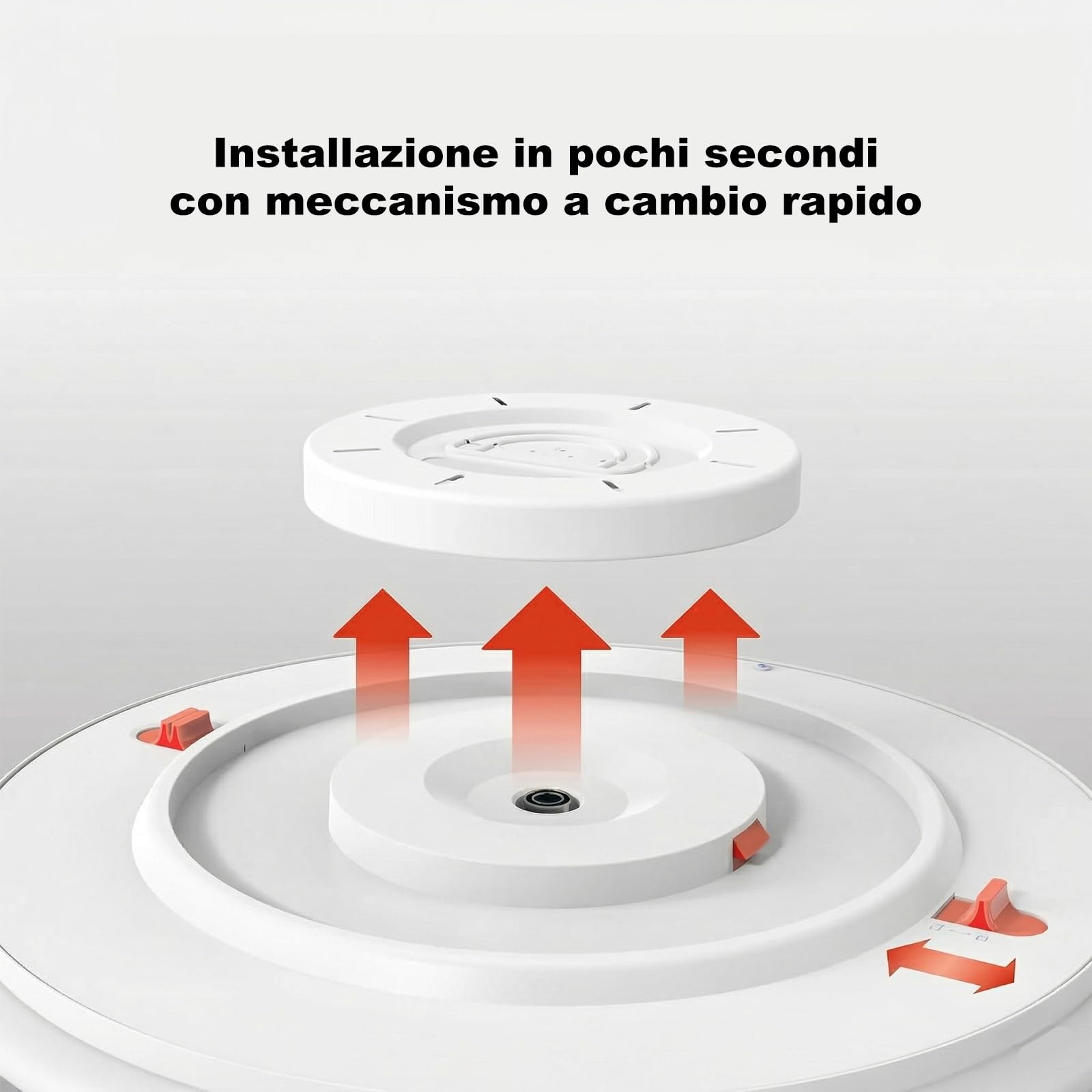 Yeelight Plafoniera Smart 50cm, 4500LM RGBCW Plafoniera LED Dimmerabile Installazione Rapida, 16M Colori DIY, 2700K-6500K, Compatibile Alexa & Google, Controllo App Grande Lampada LED