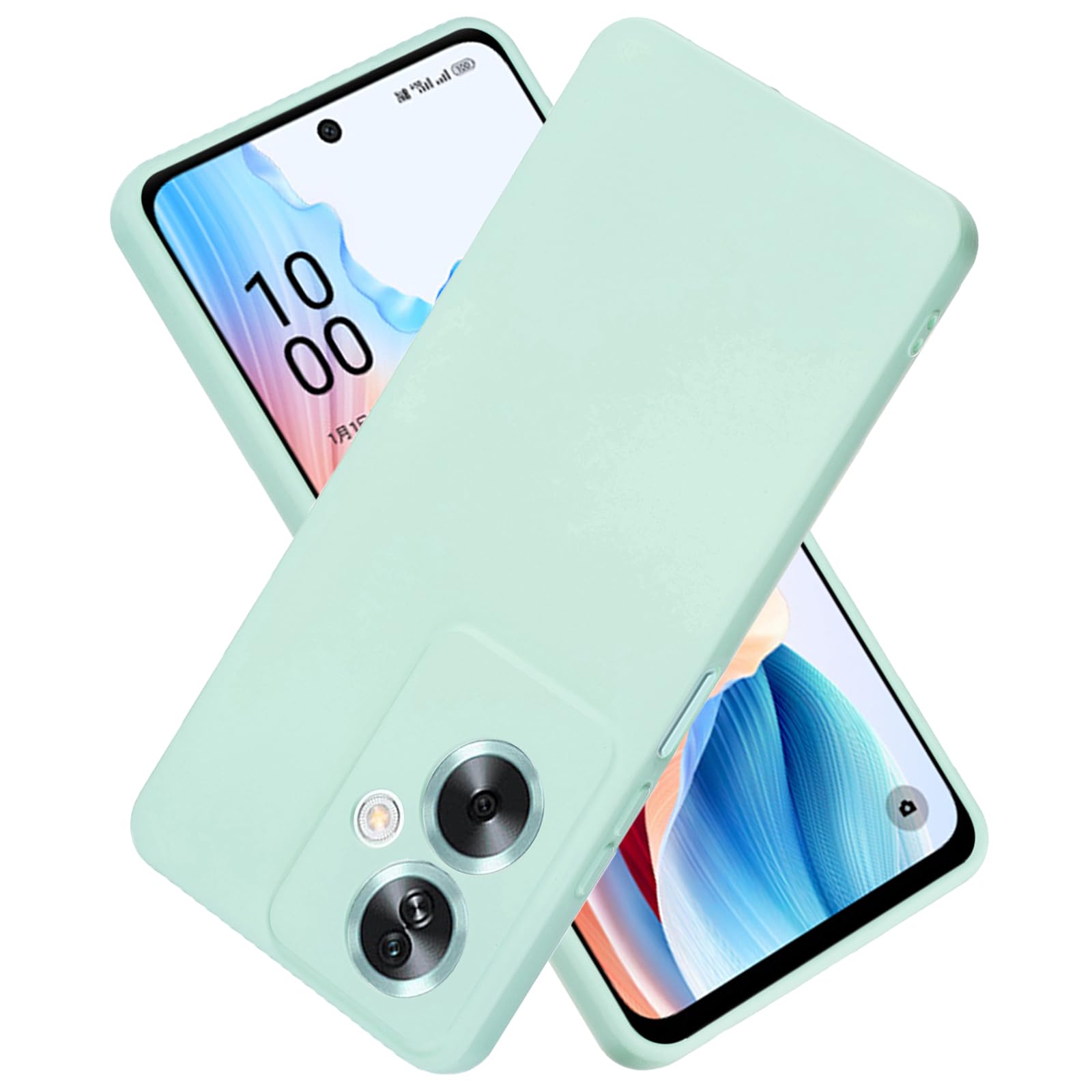 OPPO A79 5G グローグリーン simフリー　ケース、保護シールつき OPPO A79 5G 本体 グローグリーン OPPO A79 5G グローグリーン