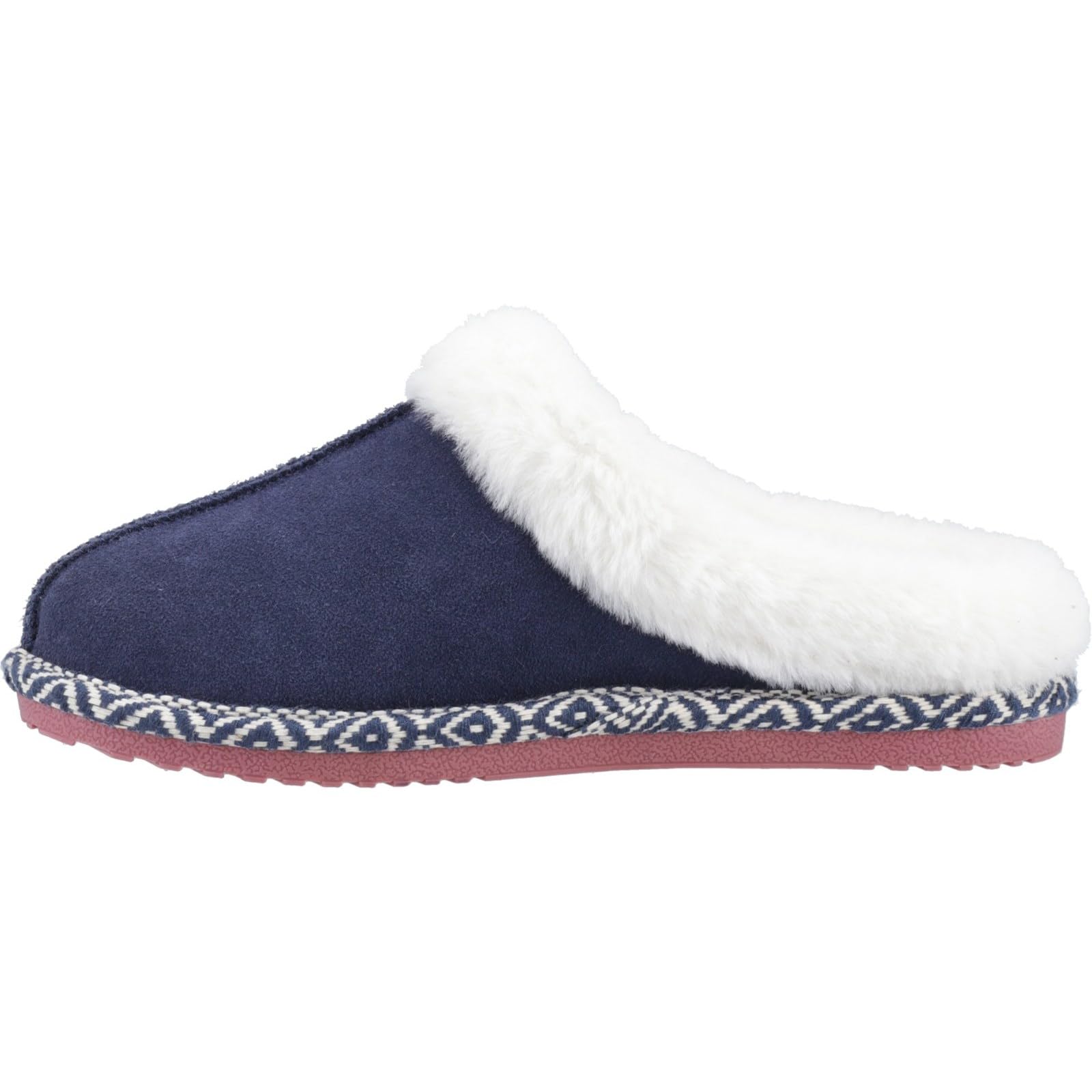 Hush Puppies Female Amara Slippers, Navy, 6