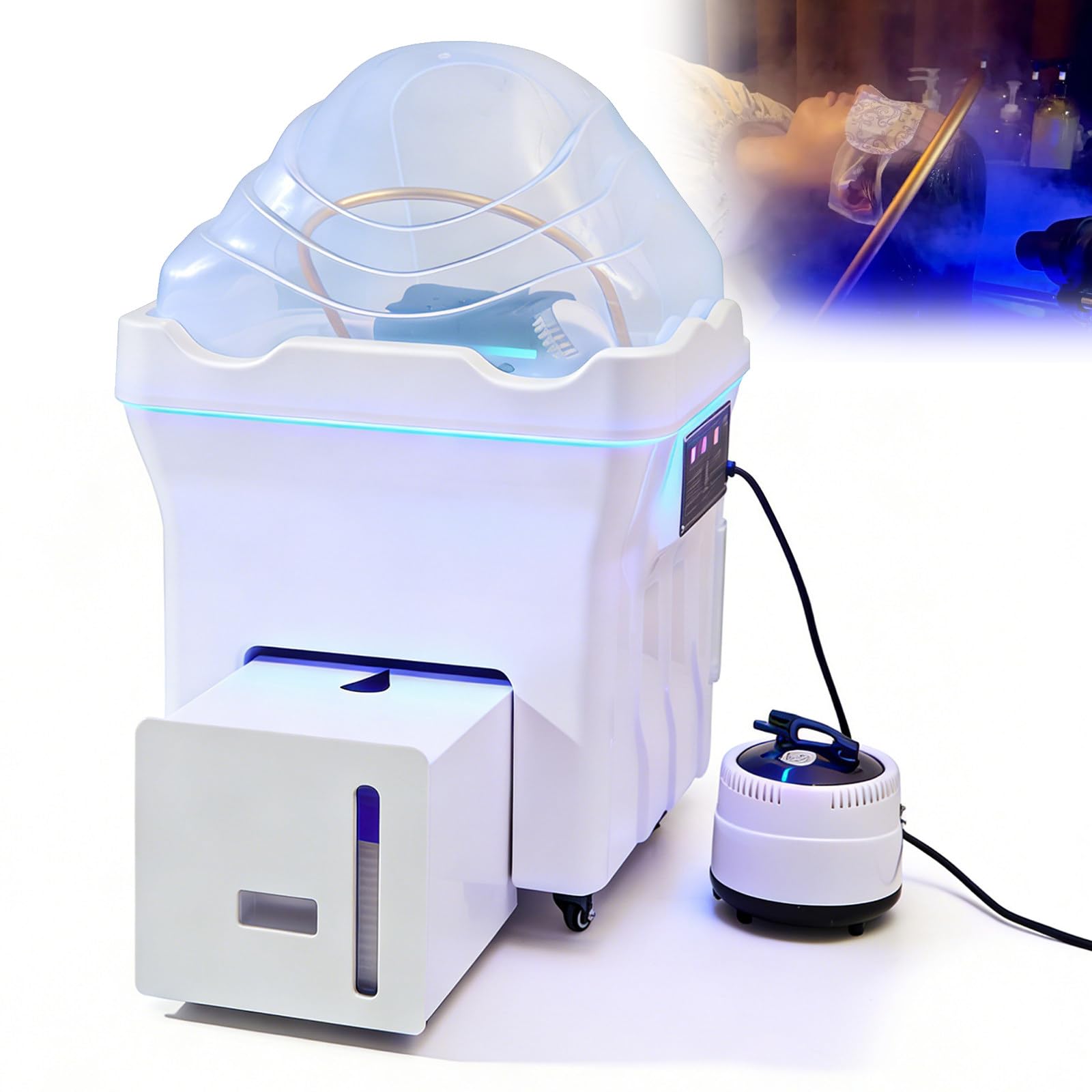 Lavacabezas Profesional Head SPA con Depósitos de 60 L y 28 L