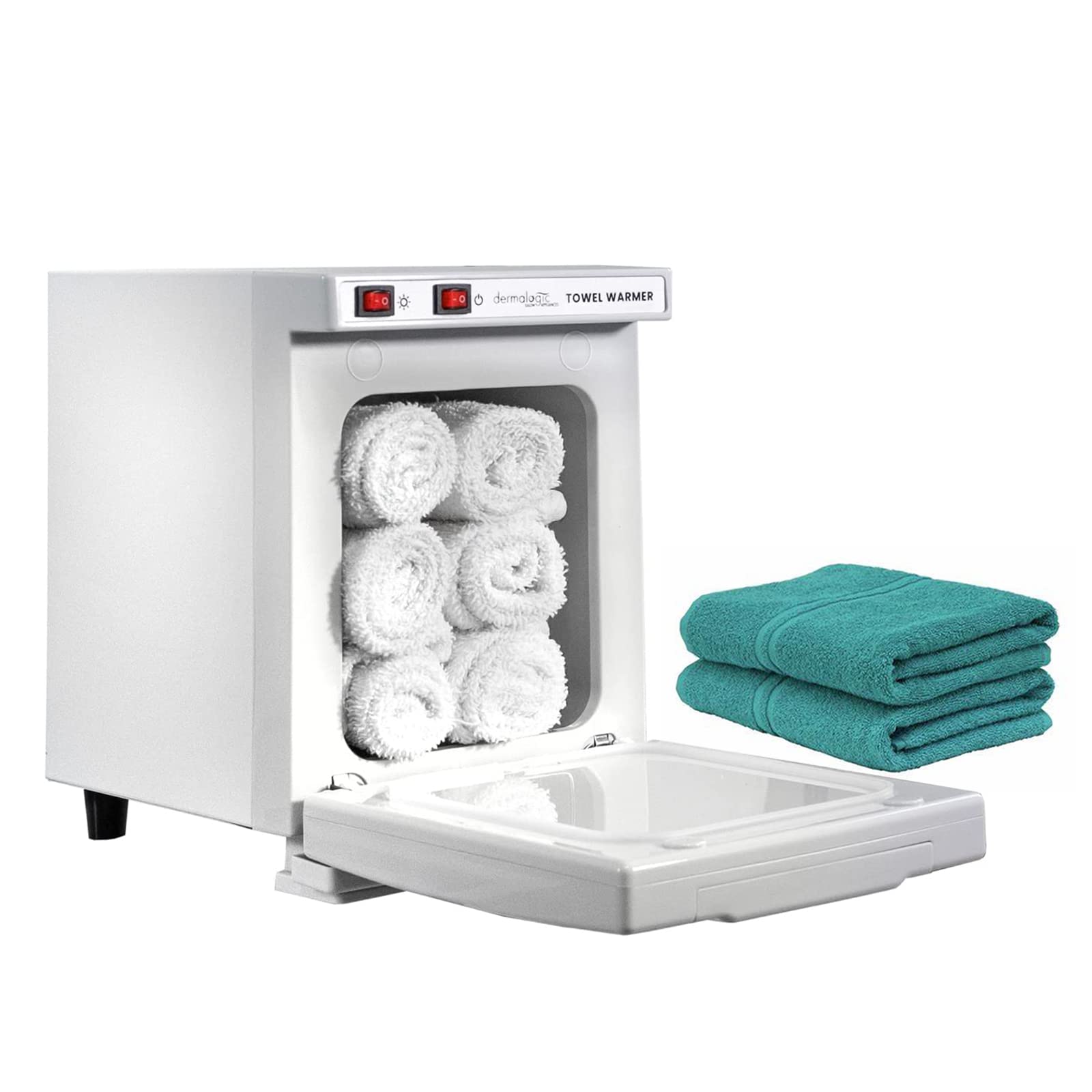 Gabinete pequeño de desinfección de alta temperatura y calentador de toallas para peluquero y estética