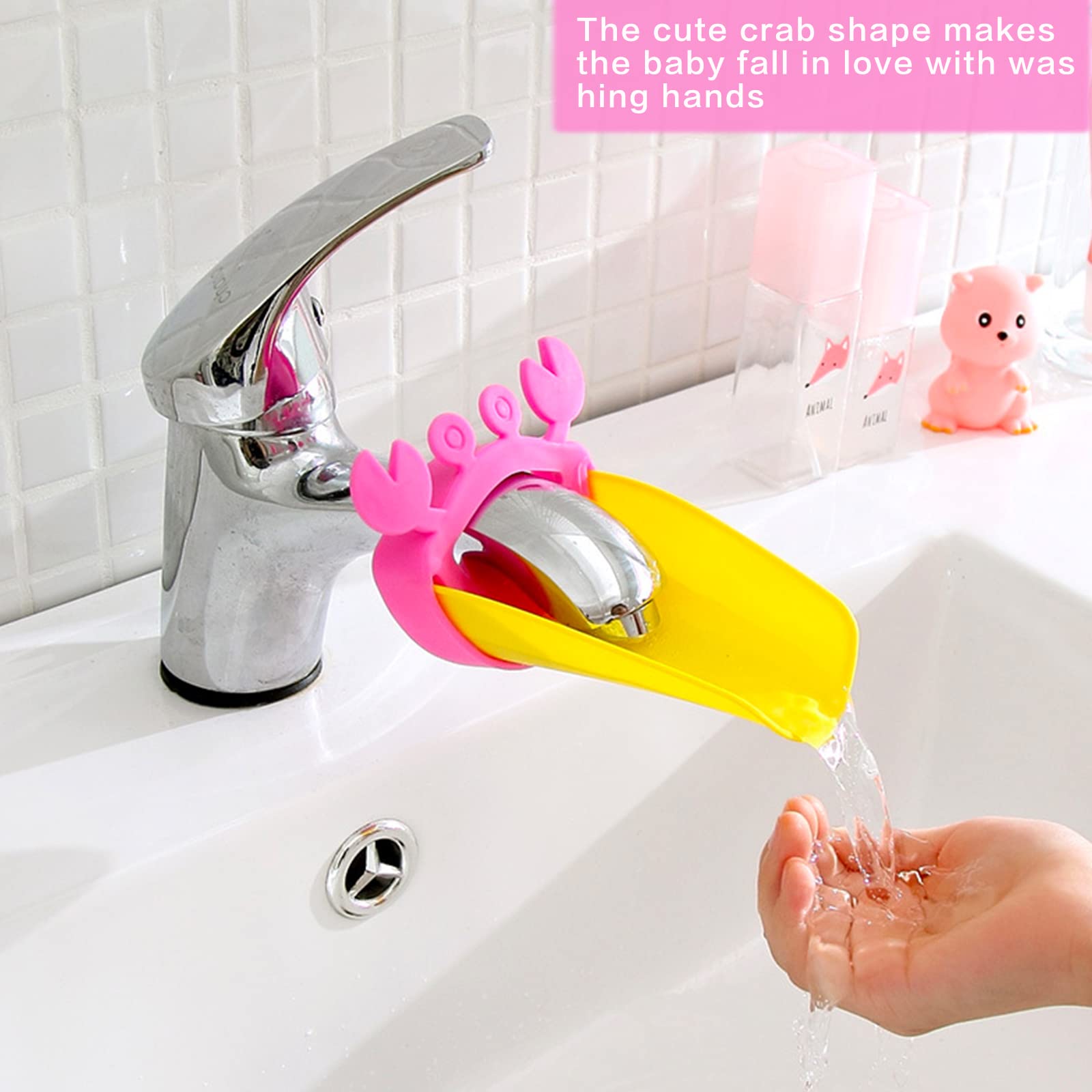 Reer - Estensore per rubinetto MyHappyBath Extender - Blu Grigio - website.name