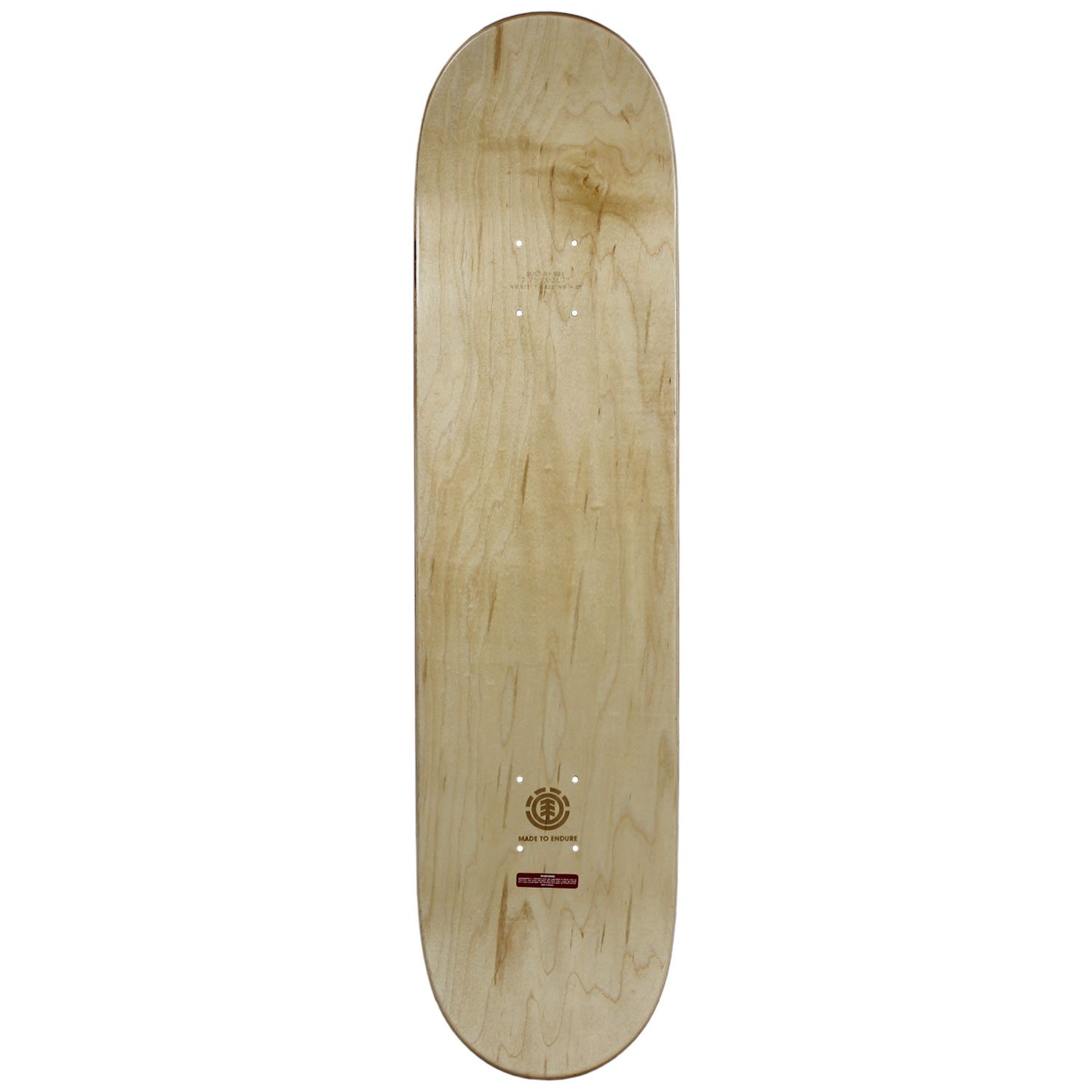 Amazon | Element Dispersion Deck 7.5 Thriftwood スケートボード